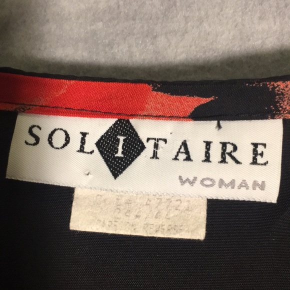 SOLITAIRE Long Line Mandarin Style Oversized Relaxed Fit V Neck Comfy Button Top - Picture 14 of 16